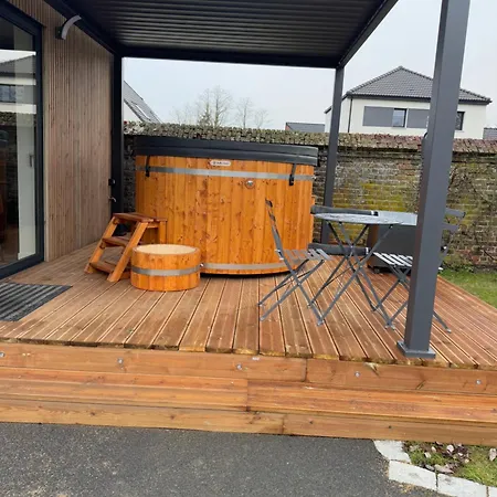 Tiny House Avec Bain Nordique Apartment Lestrem